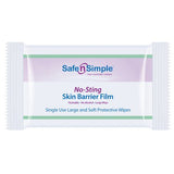 Safe N Simple Skin Barrier Wipe box of 25