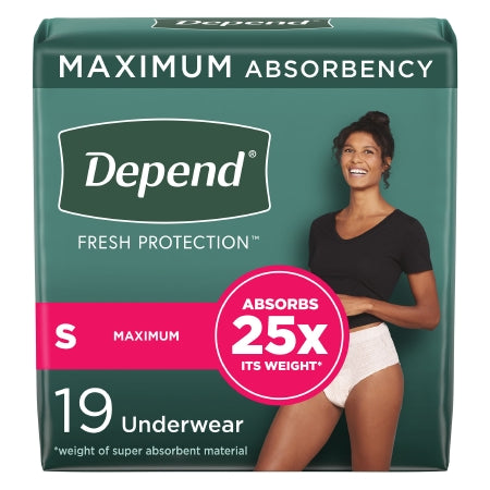 Depend Female Fresh Protection Absorbent Underwear