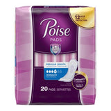 Poise Moderate Absorbency Pads - Regular Length