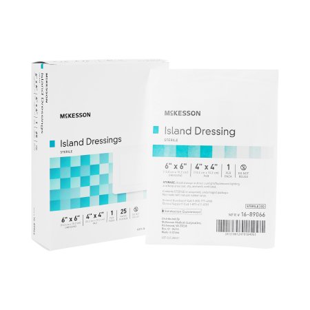 McKesson Island Dressing 6x6 Sterile box of 25