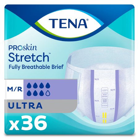 Tena Stretch Briefs Ultra Absorbency | Adult Diaper