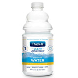 Thick-It AquaCareH2O Thickened Water, Honey Consistency, 64oz bottles, Case of 4