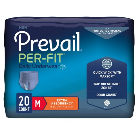 Prevail Per-Fit Men - Disposable Underwear | Moderate