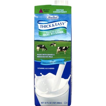 Hormel Thick & Easy Dairy | Milk Flavor, Ready to Use, Nectar Consistency 32 oz