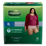 Depend Female FIT-FLEX Absorbent Underwear