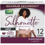 Depend Silhouette Female Adult Absorbent Underwear