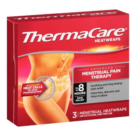 Heat Wrap ThermaCare Chemical Activation Abdominal / Menstrual