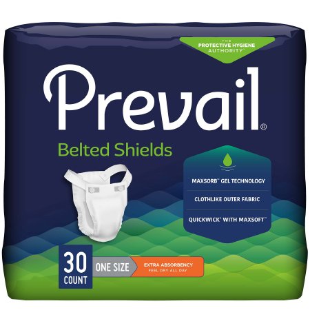 Prevail Belted Shields - Incontinence Pads