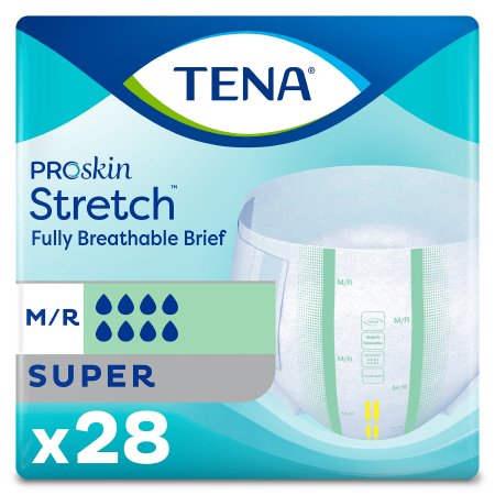 Tena Stretch Briefs Super Absorbency | Adult Diaper