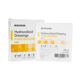 McKesson Hydrocolloid Dressing Foam-Back 6x6 Sterile box of 10