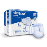 Attends Extra Heavy Brief Unisex Disposable Adult Diaper Previously Known as Attends DermaDry Plus Briefs