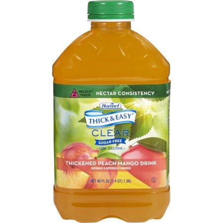 Hormel Thick & Easy Sugar Free Peach Mango Flavor Ready to Use Nectar Consistency - 46 oz