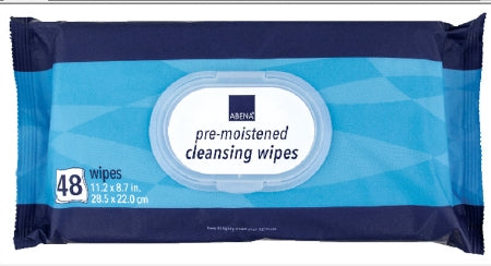 Abena Pre-Moistened Cleansing Wipes - CheapChux