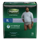 Depend Male FIT-FLEX Absorbent Underwear
