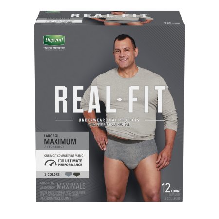 Depend Silhouette Underwear That Protects LARGE/XL Maximum Absorbency 4  Count