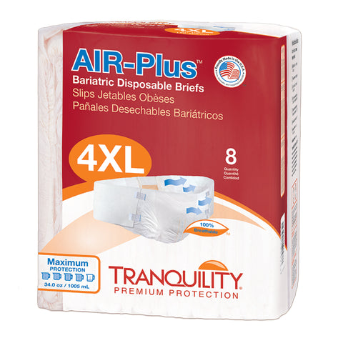 Tranquility AIR-Plus Bariatric Disposable Brief - Adult Diaper – CheapChux