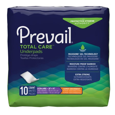 Prevail Premium super Aborbent Extra Large Underpad -Fluff 30x36 - CheapChux