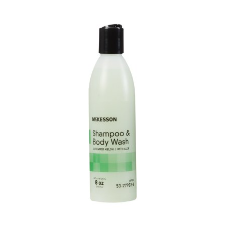 McKesson Conditioning Shampoo and Body Wash  8- oz. Cucumber Melon Squeeze Bottle