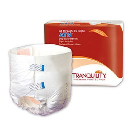 Tranquility Premium Overnight Disposable Absorbent Underwear Large Case/64