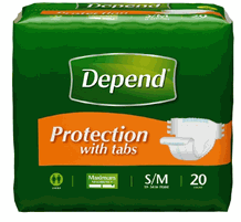 Depend Protection with Tabs - CheapChux